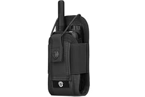 Explokit Tactical Interphone Pouch Adjustable Short Radio Holder Portable Military Walkie talkie Holster Hunting Intercom Bag with Molle Straps