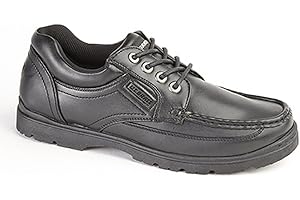 Us Brass Boy Teens Stubby 3 Black Lace up Shoes