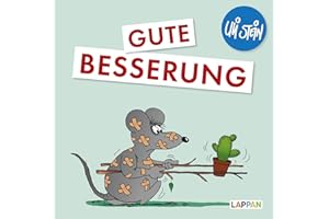 Uli Stein: Gute Wünsche!: Gute Besserung: Lustiges Geschenkbuch zur Aufmunterung bei Krankheit und Krankenhausaufenthalten – mit witzigen Cartoons