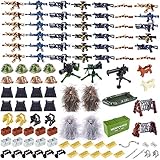 ⭐Inklusiv 127 St. Helm, Weste und Militärwaffen. Tolle für Lego Fans die gerne mit den Figuren spielen oder sie sammeln./ Minifiguren sind nicht dabei.