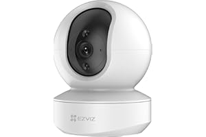 EZVIZ Indoor Camera No Monthly Fee, 256GB Supports, Baby Monitor Camera, Pet Camera. Motion Detection, Auto Tracking, Night Vision, Alarm, Two Way Audio, 2.4G Wifi, Alexa Google IFTTT Control(TY1 2MP)