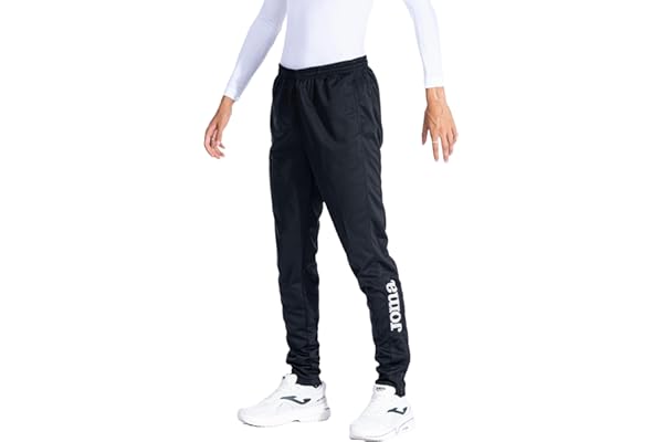Joma - Pantalón Largo Deportivo Hombre, 5XS - 3XL - Bolsillos, Cintura Elástica con Cordón y Bajo con Cremallera - Championship IV