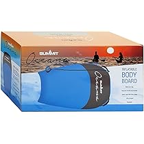 VFM Aufblasbares Bodyboard Blau - Summit Oceana Für Wellenreiten