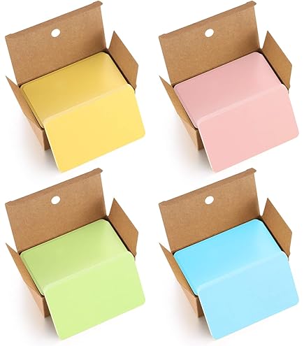 50 Biglietti Singoli DIN A7 - 240 G/m², Bianco, Per Personalizzare - Foto 9