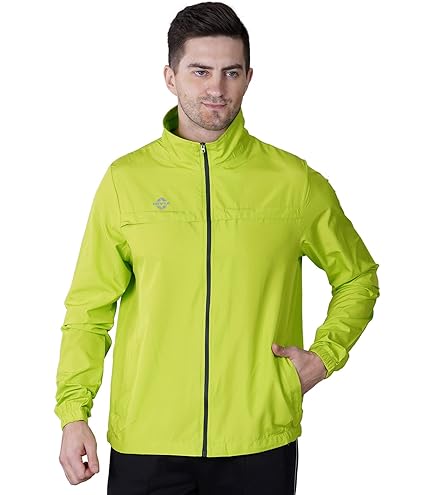 Nivia 2425 Polyester Windcheater Jacket -Men's, XS, (Dark Grey