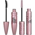 Maybelline New York Mascara Ultimate Duo, Includes Lash Sensational Volumizing and Thickening Mascara 01 Very Black & Lash Sensational Sky High Lengthening Mascara with Lightweight Buildable Formula