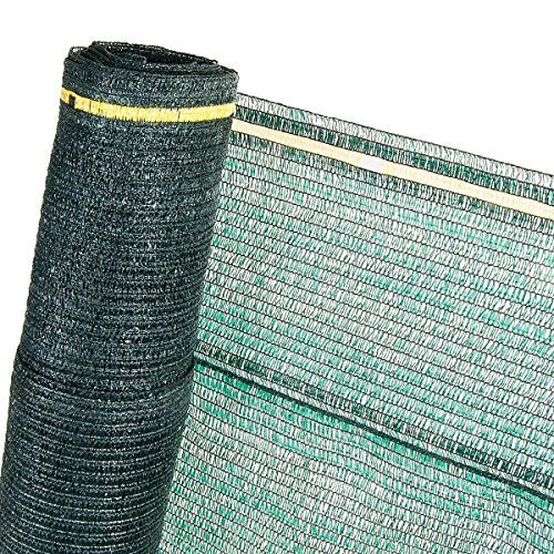 2m² 60% Schattiernetz in 2m Br. Sonnenschutznetz Sichtschutznetz Gewächshaus- Schattierungsgewebe (Meterware)