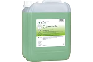 Hygiene VOS krämtvål äpple 10 liter, för tvåldispenser | Mild tvättlotion, pH-neutral, hudvänlig, parfymerad, för industri, hantverk och administration