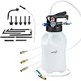 KATSU Tools 10L Pneumatic Transmission Fluid Transfer Pump Kit, ATF Oil Filling and Liquid Extractor with Filler Adapters Refill System Kit 450838