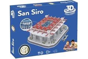 SOCCERSTARZ FC Inter- Puzzle 3D Stadio San Siro Versione, Multicolore, 14849