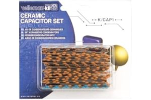 Velleman K/CAP1 Ceramic Capacitor Set, Multicolored