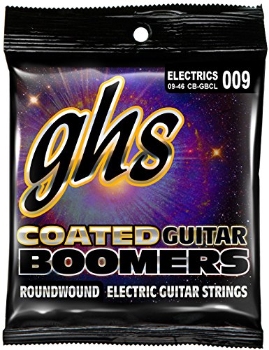 GHS CBGBCL 9 - 46 Custom Light Coated Boomers Guitar String Set