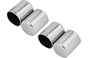 HDBUBALUS Kit Copertura Punto Hardware di Aggancio Adatto per Harley Touring Road King Street Electra Glide Flhr Flhx Flht Cvo Sportster Softail Dyna 2009-2020 Chrome