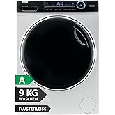 Haier I-PRO SERIE 7 HW90-B14979 I Frontlader Waschmaschine 9kg I Washing Machine mit A-Effizienz, 1.400 U/Min. & leisem Direk
