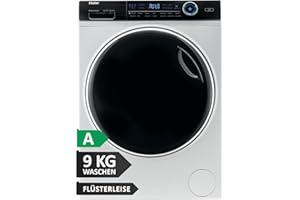 Haier I-PRO SERIE 7 HW90-B14979 I Frontlader Waschmaschine 9kg I Washing Machine mit A-Effizienz, 1.400 U/Min. & leisem Direktantrieb I Inkl. Dampffunktion, Selbstreinigungssystem & Refresh-Programm