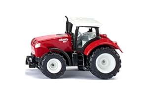 siku 1105, Mauly X540, Métal/Plastique, Rouge, Jouet Tracteur Pour Enfants
