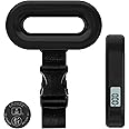 SunnyOcean Luggage Scale, Suitcase Weighing Scales, Digital Luggage Scales, Max 88lbs/40kg, Ergonomic Design, Light Weight, Travel Fishing and Family (Including Battery)