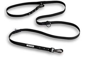 Fenrir - Dog Training Leash - Heavy Duty - Double Ended Carabiner - Long Lead - Non-Slip Lead Waterproof Gear for Large & Small Dogs Puppy - 2.1m