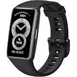 HUAWEI Band 4 Pro - Smart Band Fitness Tracker with 0.95 Inch AMOLED  Touchscreen, 24/7 Heart Rate Monitor, Indoor Outdoor Pro Tracking, Sleep  Monitor, Built-in GPS, 5ATM Waterproof - Graphite Black :