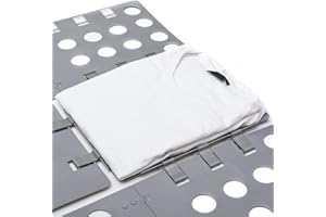 GOODS+GADGETS Professional Laundry Folders 3rd Generation Laundry Folding Board Shirt Folders Laundry Folding Board Folding Aid (Grey)