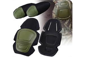 ATAIRSOFT Taktische Militär Paintball Ellbogenschützer Knieschützer Knieschoner Set Airsoft Kampfschutz Sicherheits-Gang