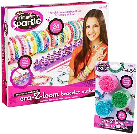Shimmer and Sparkle Cra-Z-Loom Bracelet Maker by Shimmer and Sparkle