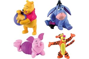 Bullyland Nalle Puh – 4-delat spelfigur-set