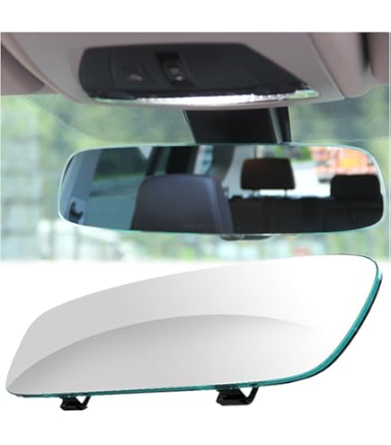 Flaconi Auto Weitwinkel Spiegel 29,9x9cm - Innenspiegel Für Bessere Sicht Ohne Toten Winkel