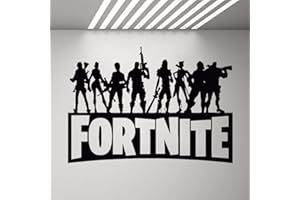 HUIPYOU 3D Charaktere Wandaufkleber Ps4 Kunst Vinyl Aufkleber Spielzimmer Grafik Transfer Kunst Dekor Junge Zimmer Wandtattoos Wandbild Gamer Aufkleber 80X57Cm