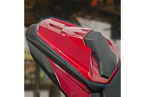 Lorababer Housse de Capot de siège de Passager arrière de Moto pour GSXS1000 siège Couvercle de carénage de Section Compatible avec S-uzuki GSX-S1000 GSXS GSX-S 1000 2021 2022 2023 (Rouge)