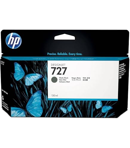 Cartuccia LCL 727XL 300 Ml – Nero Opaco Per HP DesignJet T1500/T2500/T920/T930/T3500