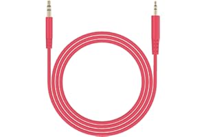 Xintronics Replacement Audio Cable for Bose Headphones, 3.5mm to 2.5mm Aux Cable Cord for Bose QuietComfort 25 QC25 35 QC35 QC35II 45 QC45 700 JBL E45BT E55BT E65BTNC Headphones (Red)