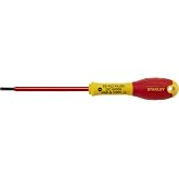 Stanley 1-65-412 &ndash; Insulated Screwdriver VDE 1000V FatMax Flat 4 x 100 mm