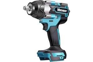 MIRTHBUY 700N.m Akku Drehschlagschrauber 18V, Akku Schlagschrauber 1/2 zoll, Bürstenloser Schlagschrauber Schraubenschlüssel For Makita BL1830, BL1830B, BL1840, BL1840B, BL1850, BL1850B, BL1860B