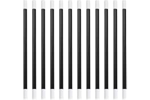 SYEYCW 12 Pieces Magic Stick, Magic Wands for Kids, Black and White Magician Wand for Wizard, Witch, Magician Costume, Party Bag Filler, Party Favors, Halloween and Birthday Games Kit, Fancy Dress
