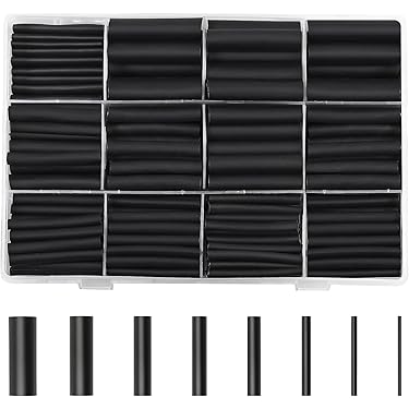 Tube Retractable Isolation Lot De 164 Gaines Thermorétractables ILamvie - 4 Couleurs - Diamètres 1 à 14mm - Pour Isolation Câbles électriques Gaine Thermorétractable à Vendre