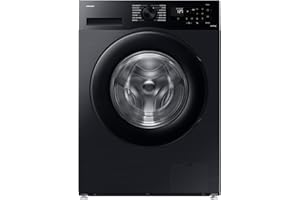 Samsung Series 5 AI Energy WW80CGC04DABEU 8KG 1400rpm Smart Washing Machine, Black