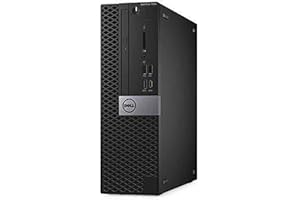 Dell OptiPlex 7050 Ordinateur de bureau compact Intel Core i5-7500, 8 Go DDR4, 256 Go de mémoire SSD, Windows 10 Pro (1735H)