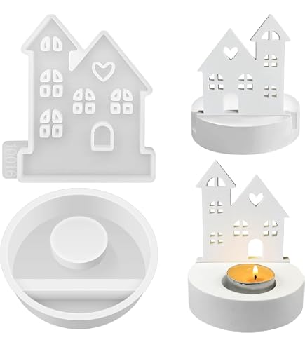TREABEAR Siliconen Kerstmal – Kabouter & Kerstman Cadeaubord, Gietvorm Voor Epoxyhars, Kaarsen & Zeep, Flexibel En Herbruikbaar