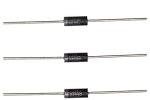 HUABAN 10 pezzi 1N5344B 1N5344 Diodo Zener 5W 8.2V DO-15(CASE17-02) 5 Watt 8.2 Volt