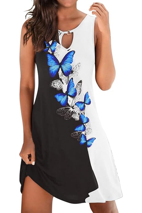 Vestido Mujer GRMLRPT Vestidos Casual Para Mujer Manga Larga Sin