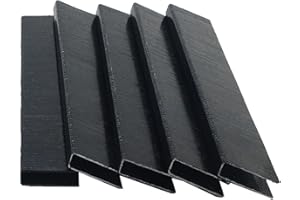 Brad Nails,Staple Gun Staples(19mm),For Jovant Electric Stapler Nailer,(Galvanized Black Hardened 2112 Counts(one Kinds Of Package Box)