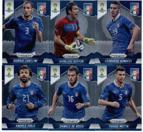 2014 FIFA Prizm World Cup Italy Team Set (11 cards)