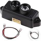 MakerHawk Obstacle Avoidance Sensor Lidar Detector Tiny Lidar Module 0.1-12m Measurement Range Distance Resolution 1mm with UART and I2C Interface for Arduino, Pedestrian and Vehicle Detection