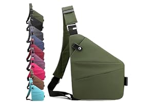 QYJLOFMVE Sac à Bandoulière Antivol de Voyage Multi-Poches étanche pour Homme et Femme - Pour Vélo, Camping, Randonnée