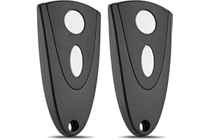 YULISPY Garage Door Opener Hansender Compatible with Novoferm Tormatic Novotron 502 MAX43-2/512 MIX43-2 Remote Control for Novomatic/Tormatic/Novoport/Siebau/Feryn Garage Opener, Pack of 2