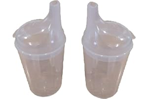 COUNTRYWIDE HEALTHCARE Plastic Feeding Cup with SPOUT Adult Feeder Beaker Hospital Mug Disability AIDS Pack of 2 Cups with Wide spouts.