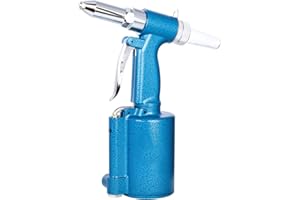 TTAMG Riveteuse Pneumatique, Riveteuse à Air Comprimé, Riveteuse à Pistolet Aveugle Pneumatique 2.4mm-5.0mm, Idéal Pour Tôle, Travail dans l'industrie Automobile, Conduits