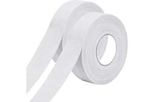 FANGEHONG 2 Rollos Cinta de Hockey, 54 Yardas Cinta Palo de Hockey, Autoadhesiva Mangos de Raquetas de Tennis para Raqueta Tenis, Sobregrip,Cuerda,Cinta Antideslizante Agarre para Bádminton Mango Raqueta
