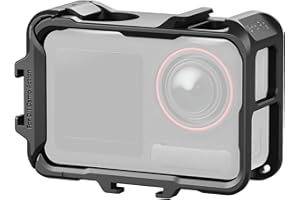 SMALLRIG Action 5 Pro Action 4 Action 3 Cage für DJI, Cage mit Mehreren Erweiterungsschnittstellen, Schutzrahmen für DJI Osmo Action 3 Action 4 Action 5 Pro – 5135